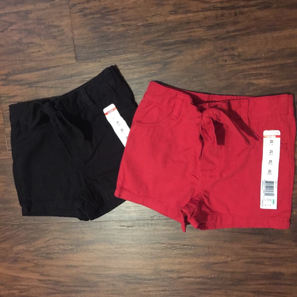 WonderKids Girls Toddler Pull On Shorts Size 2T